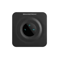 Grandstream HT801 v2 front view with FXS and Ethernet ports.