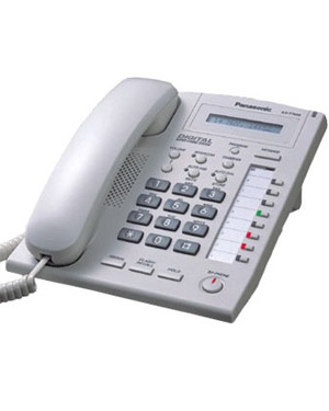 Panasonic-KX-T7665-Telephone-handset-phone-white