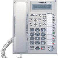 Panasonic KX-T7667 Refurbished Handset Phone Telephone (White) in Pakistan