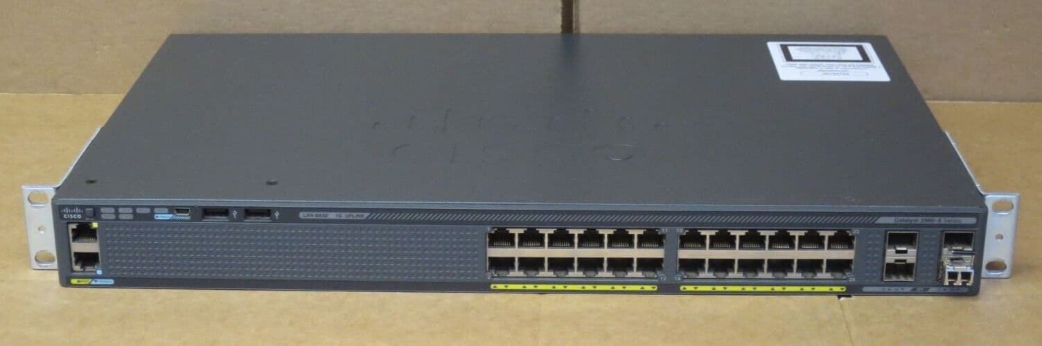 Cisco WS-C2960X-24TD-L Price in Pakistan | 24-Port 10G SFP+ Switch