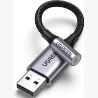 Ugreen 30757 USB 2.0 to 3.5mm Audio Adapter Price in Pakistan | skyrs.com.pk