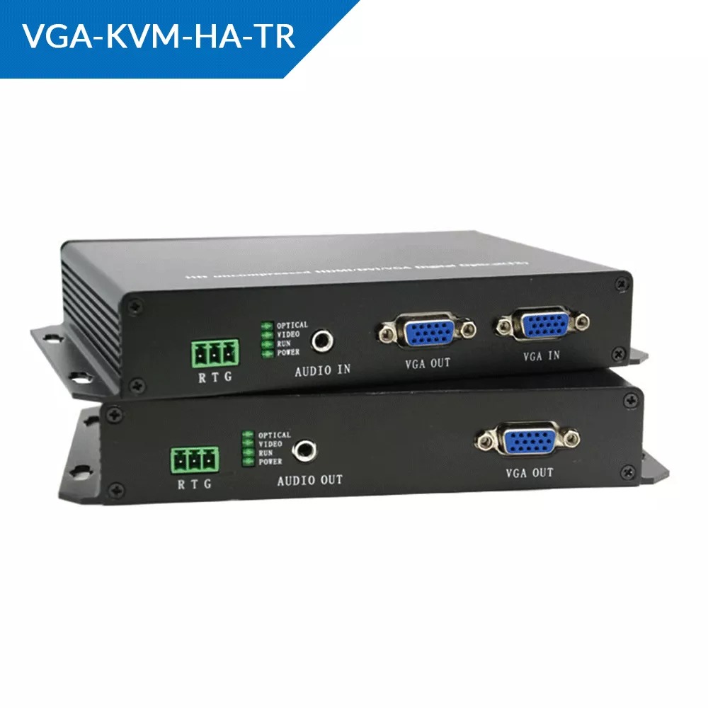 VGA-KVM-HA-TR VGA Fiber Optic Extender Price in Pakistan & All Variants | Skyrs