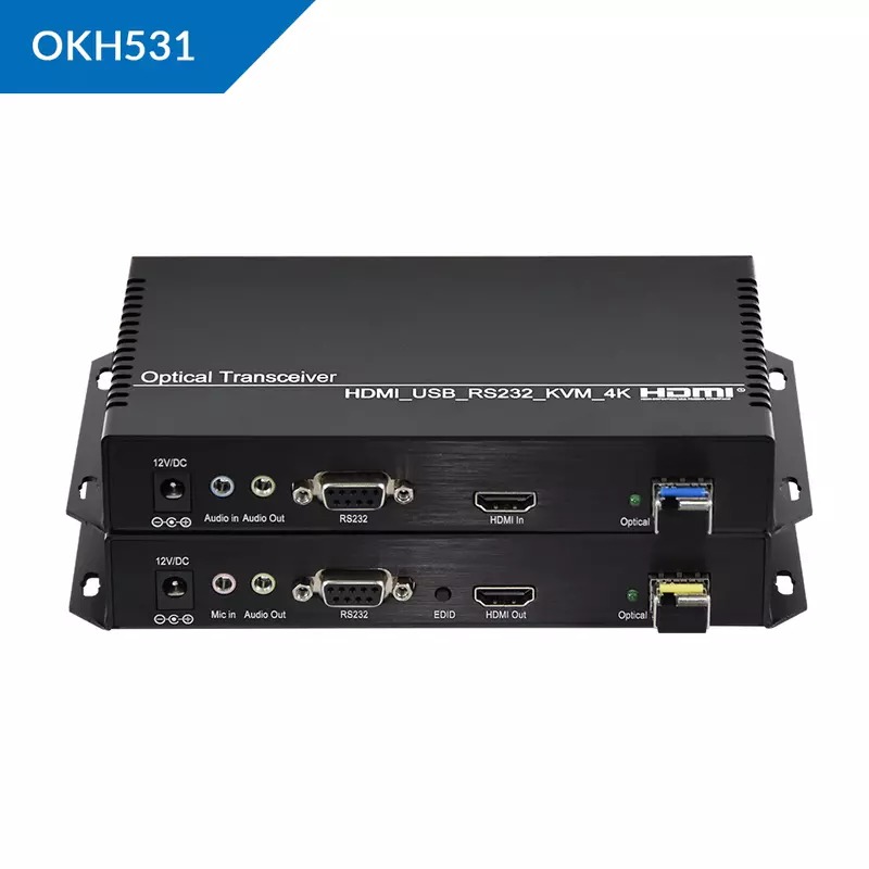 OKH531 HDMI USB2.0 Optical Fiber Extender Price in Pakistan & All Variants | Skyrs