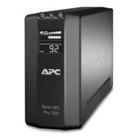 APC BR700G APC Back-UPS Pro, 700VA/420W, Tower, 120V, 6x NEMA 5-15R outlets, AVR, LCD, User Replaceable Battery BR700G