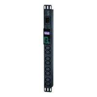 APC EPDU1016M APC Easy Rack PDU, Metered, 1U, 1 Phase, 3.7kW, 230V, 16A, 8 x C13 outlets, IEC60320 C20 inlet EPDU1016M