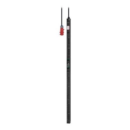 APC EPDU1232MBO Easy Rack PDU, Metered Outlet, 0U, 3 Phase, 22kW, 230V, 32A, 18 C13 and 6 C19 outlets, IEC60309 3P + N + PE inlet EPDU1232MBO