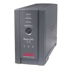 APC BK500BLK APC Back-UPS, 500VA, Tower, 120V, 6 NEMA 5-15R Outlets , User Replaceable Battery BK500BLK