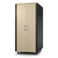 APC AR4032A APC NetShelter Soundproof, 32U, Server Rack Enclosure, 120V, Maple AR4032A