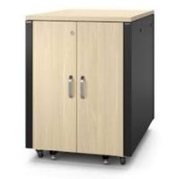 APC AR4012A APC NetShelter Soundproof, 12U, Server Rack Enclosure, Maple AR4012A