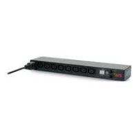 APC AP7526 Rack PDU, Basic, 1U, 22kW, 400V, (6) C19 AP7526