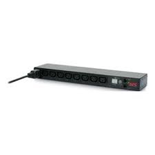 APC AP7820B APC NetShelter Metered Rack PDU, 1U, 12A/208V, 10A/230V, 8 C13 outlet AP7820B