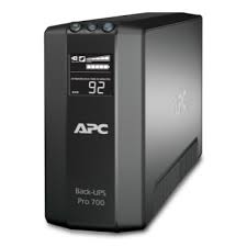 APC BR700G APC Back-UPS Pro, 700VA/420W, Tower, 120V, 6x NEMA 5-15R outlets, AVR, LCD, User Replaceable Battery BR700G