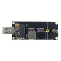 Exvist 4GM2A 4G LTE Industrial USB3.0 Adapter for M.2 (NGFF) Module w/Nano SIM Slot – Supports Quectel EM05/EM06, Ideal for Raspberry Pi, Industrial Routers, IoT & M2M Devices