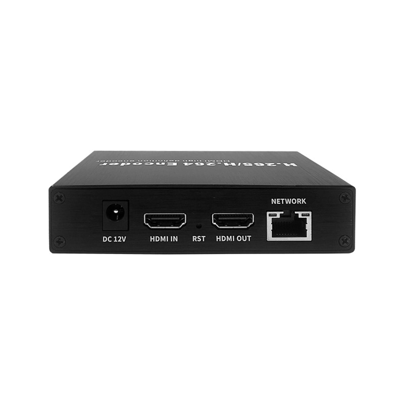 Exvist ON-DMI-50BW H.265 1080P WiFi HDMI Encoder/Decoder w/Dual USB & Loopout | 4ch RTSP, Webcam/Recording Support, ONVIF/Hikvision for Live Streams & Surveillance